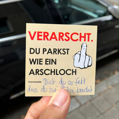 Parkscherz™ - Parkscheine